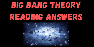Big Bang Theory Reading Answers